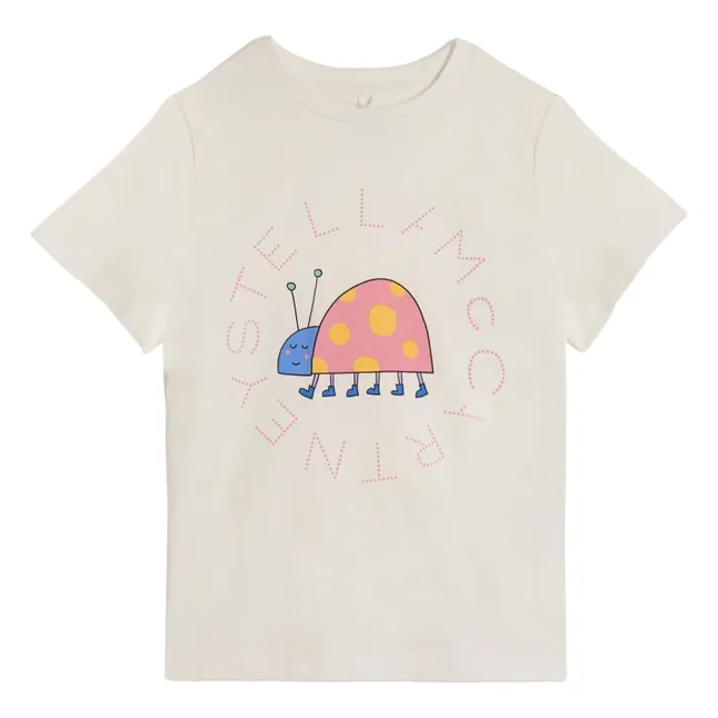 T-shirt Stella Coccinelle Coton Bio | Ivoire