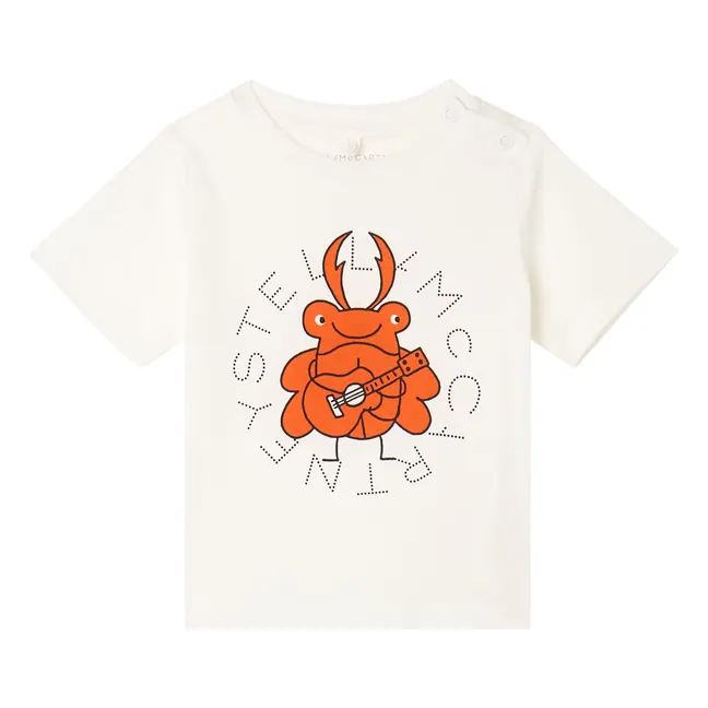 Insect T-shirt Organic cotton | Ivory