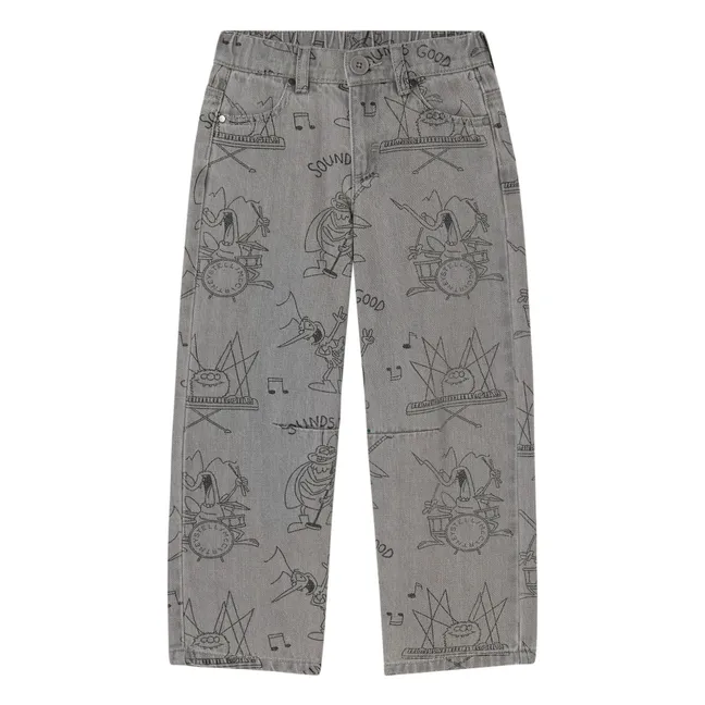 Jean Insectes Coton Bio | Gris