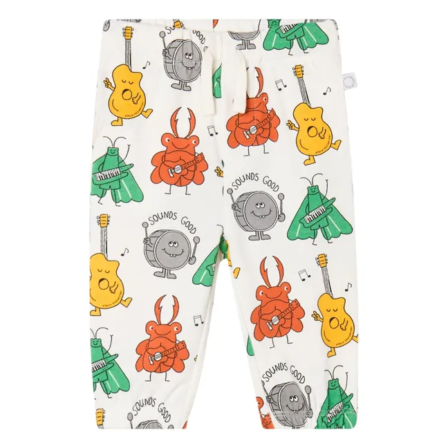 Organic Cotton Music Jogger | Ivory