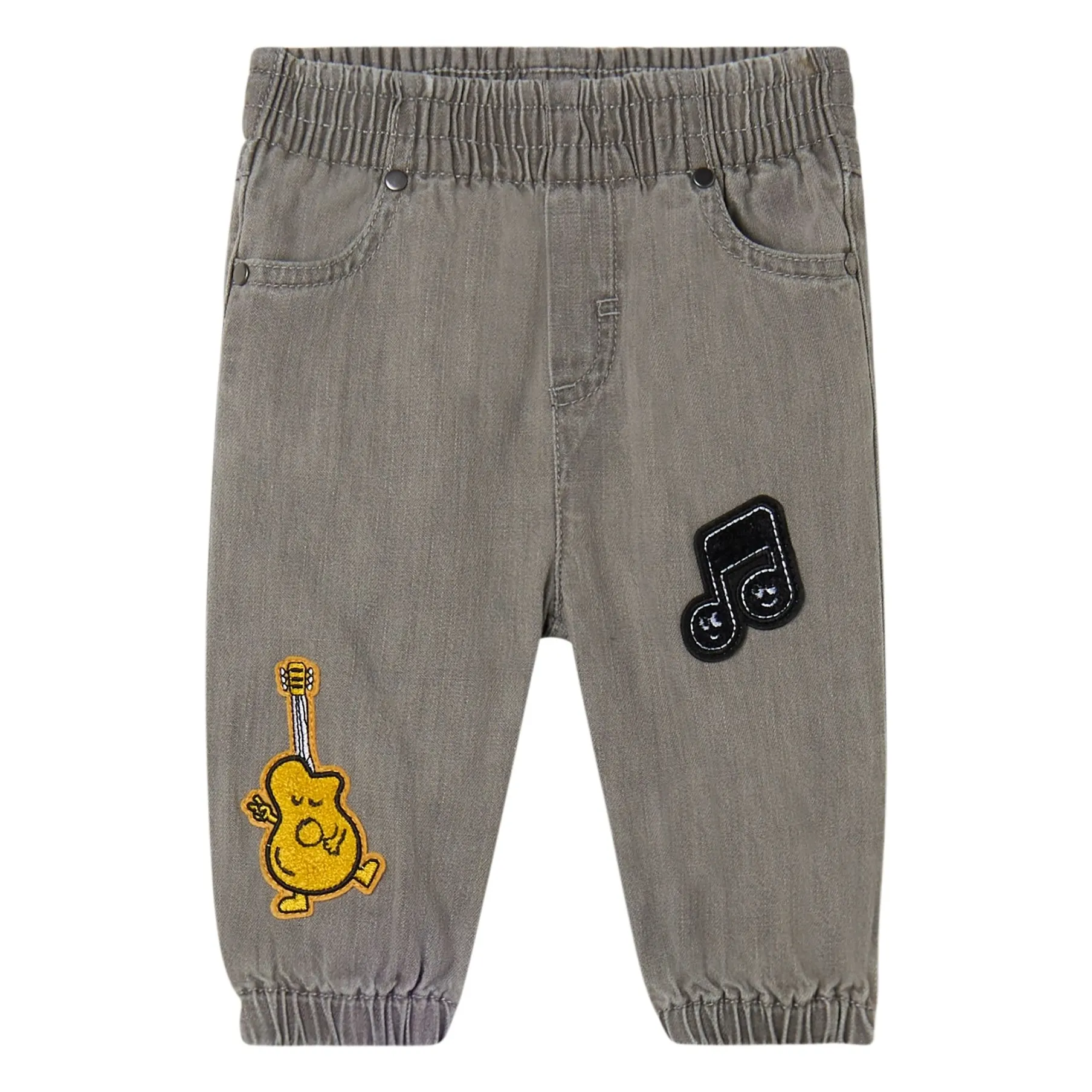 Stella Mccartney Kids Grey Music Pants