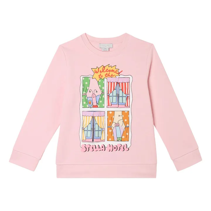 Sweat Stella Hotel | Rose- Image produit n°0