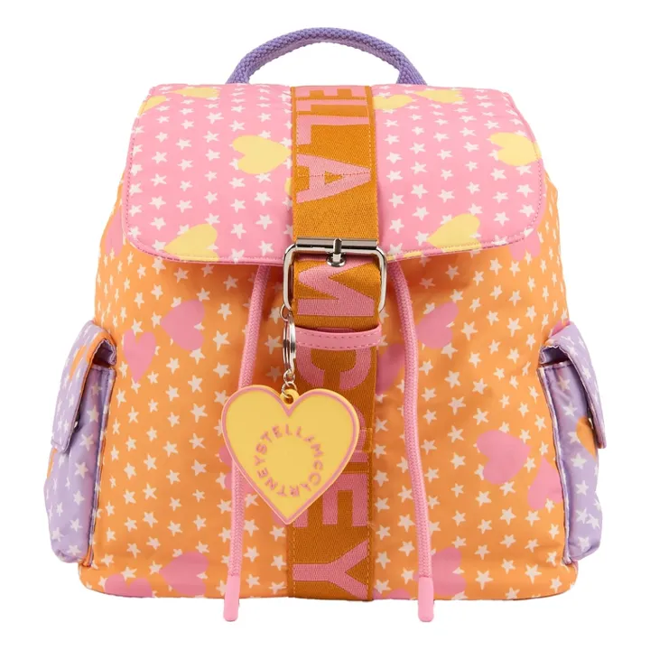 Sac à Dos Etoiles | Orange- Image produit n°0