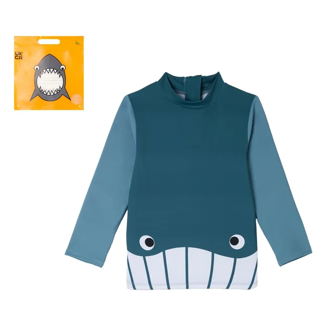 Camiseta Whale UV Protection | Azul