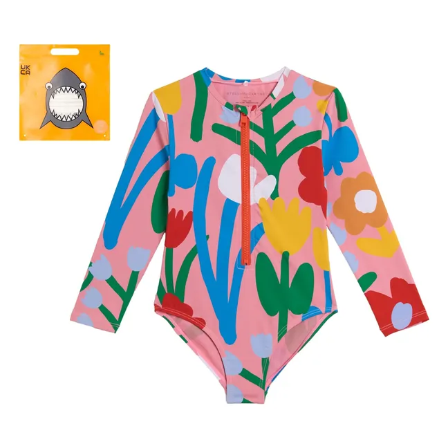 Flower Bathing Suit | Pink