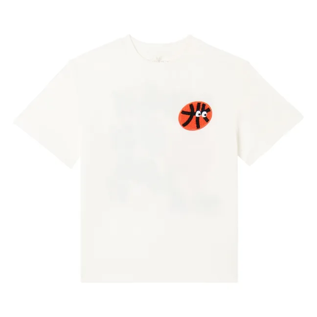 Basketball T-shirt | Ivory