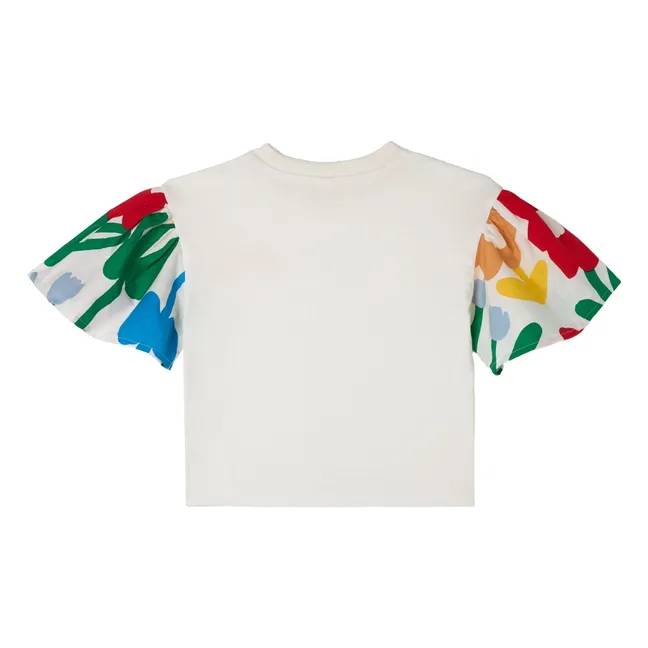 Camiseta Stella Fleuri | Marfil