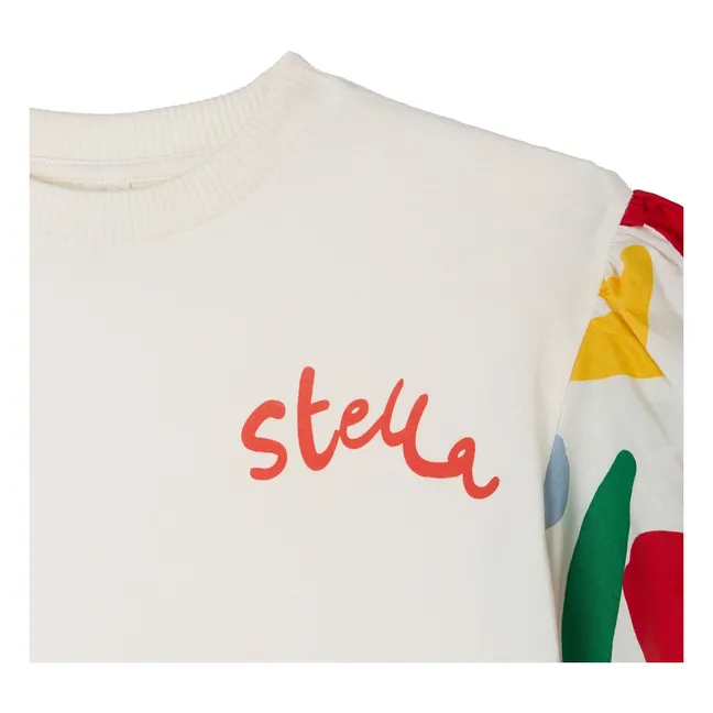 T-shirt Stella Fleuri | Ivoire