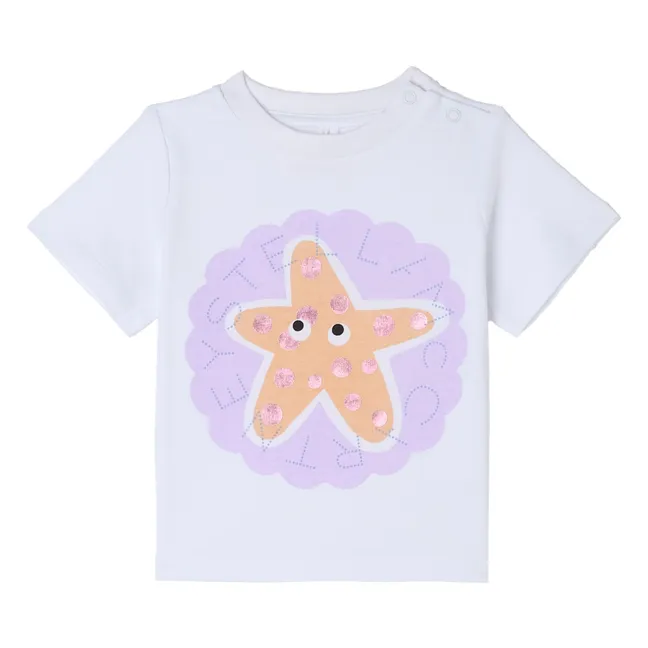 Stella Etoile de Mer organic cotton T-shirt | White