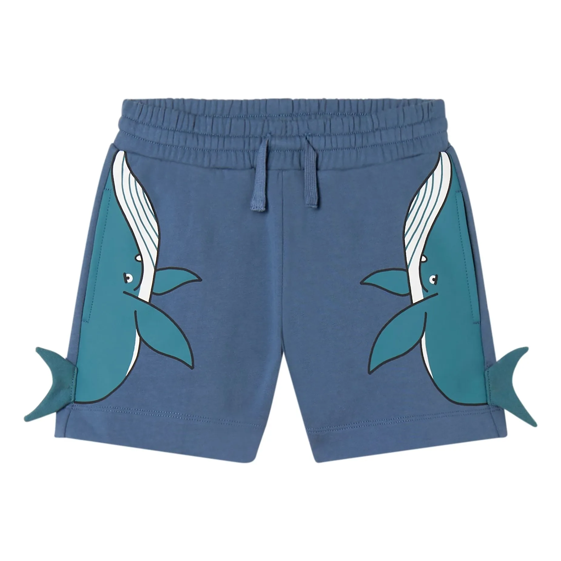 Stella Mccartney Kids Boys Blue Short Whales