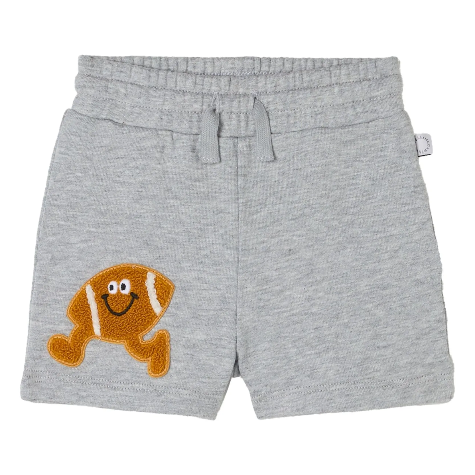 Stella Mccartney Kids Heather Grey Rugby Shorts
