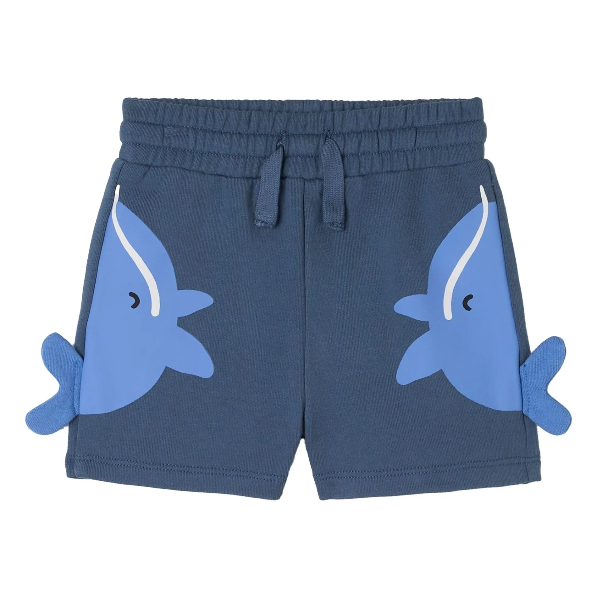 Stella Mccartney Kids Blue Short Whale Details