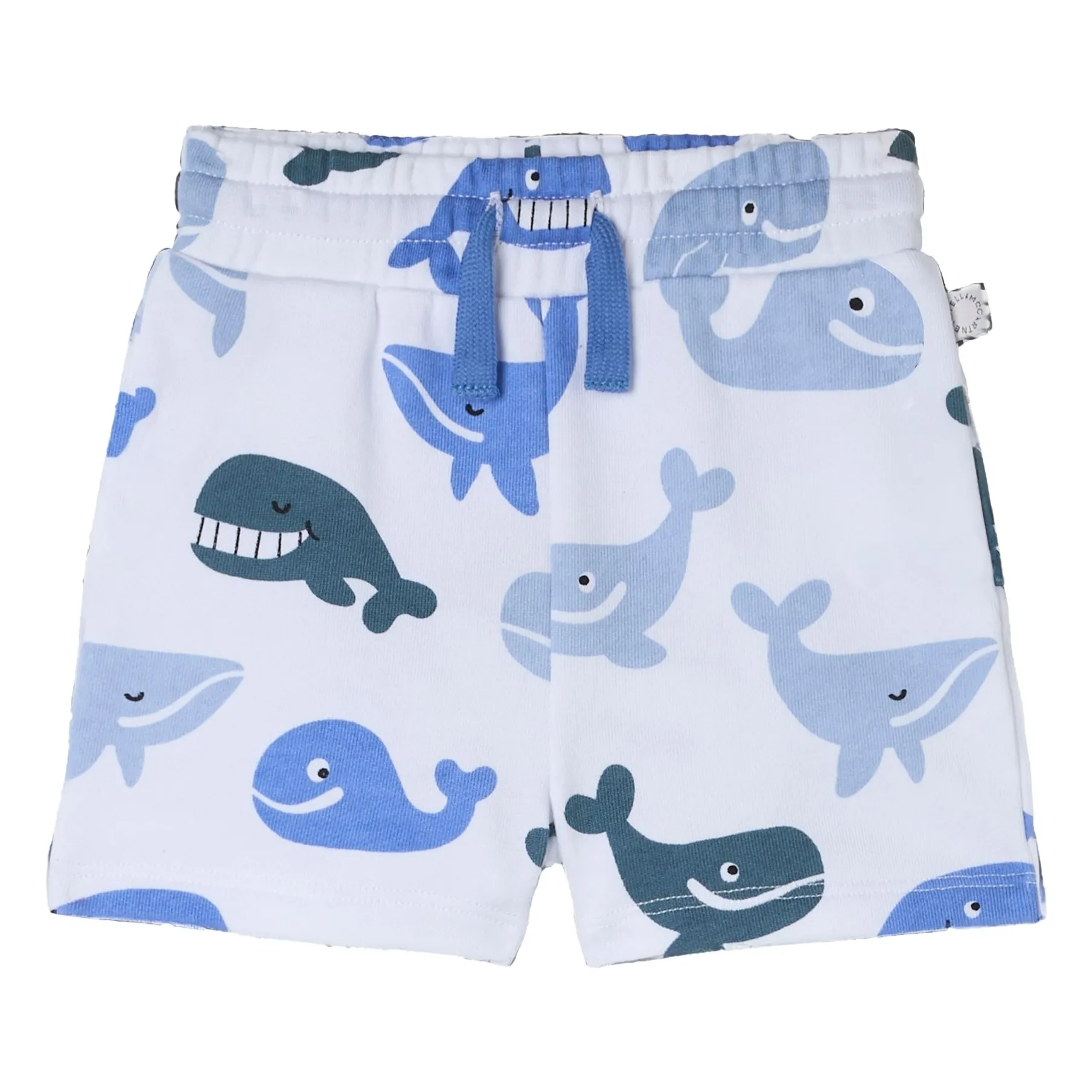 Stella Mccartney Kids White Short Whales