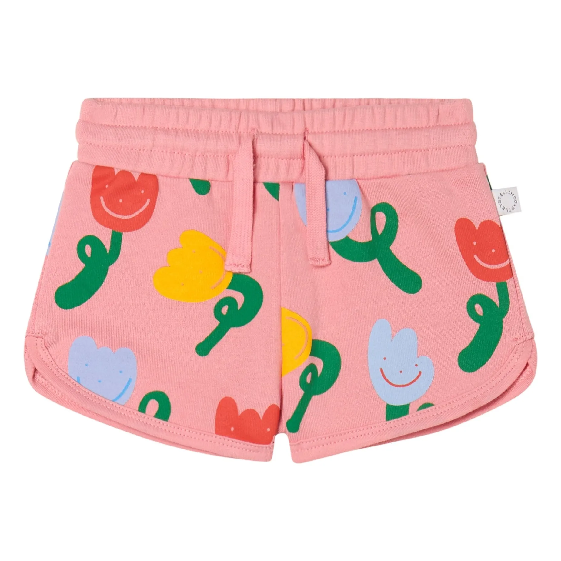 Stella Mccartney Kids Pink Short Fleurs