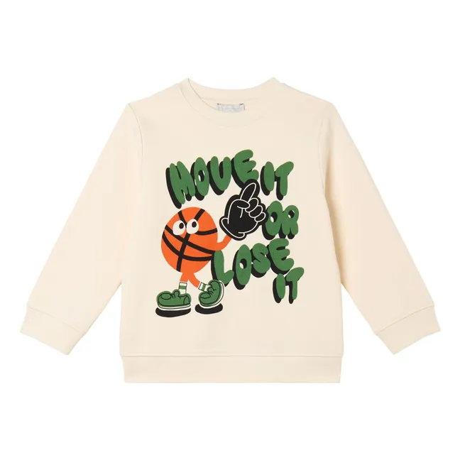 Sweat Move It Or Lose It | Cremefarben