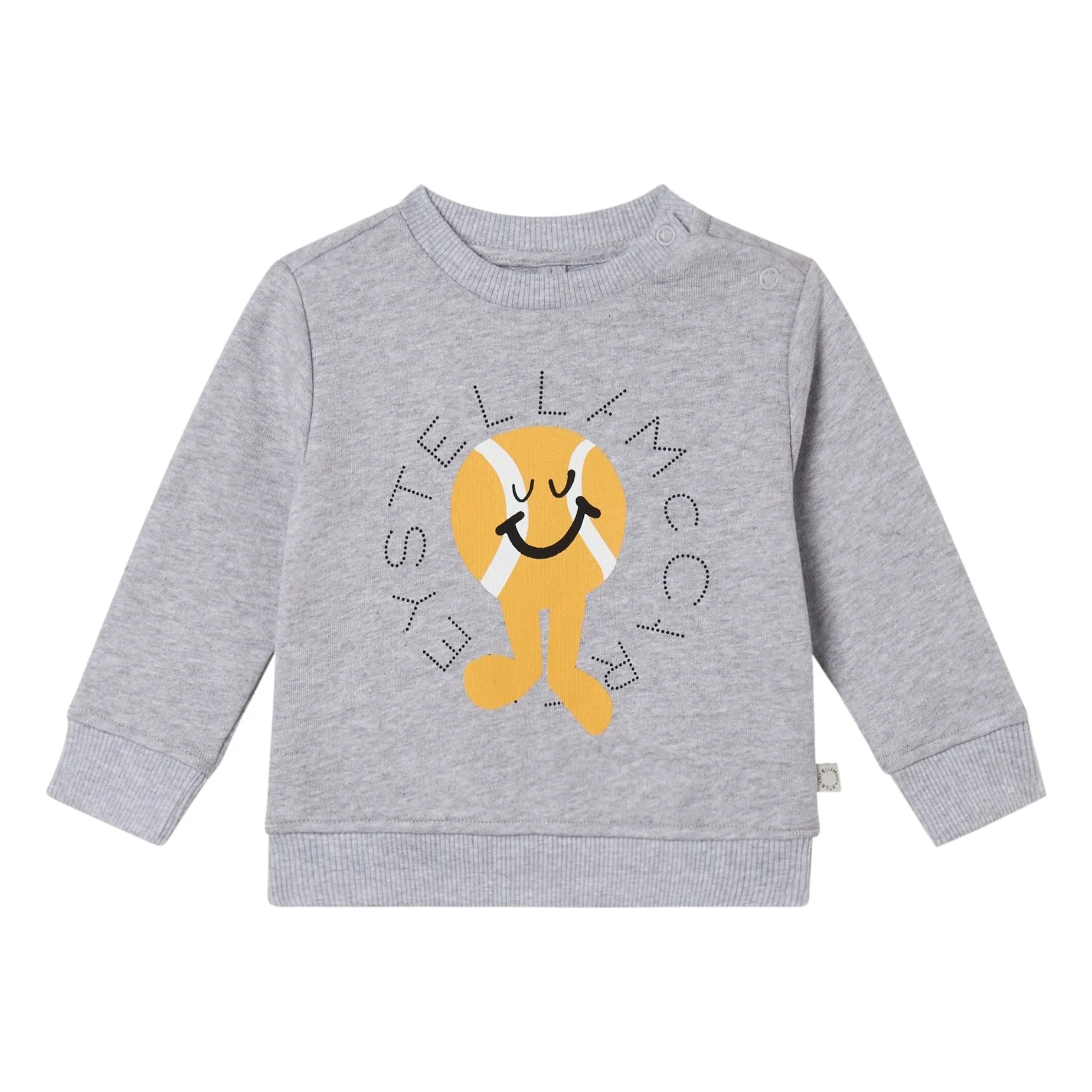 Stella Mccartney Kids Heather Grey Sweat Stella Tennis