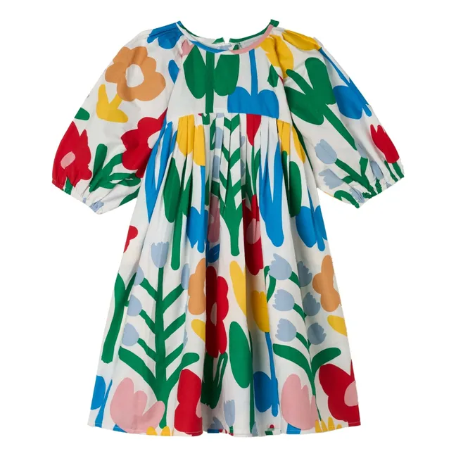 Floral dress | Ivory