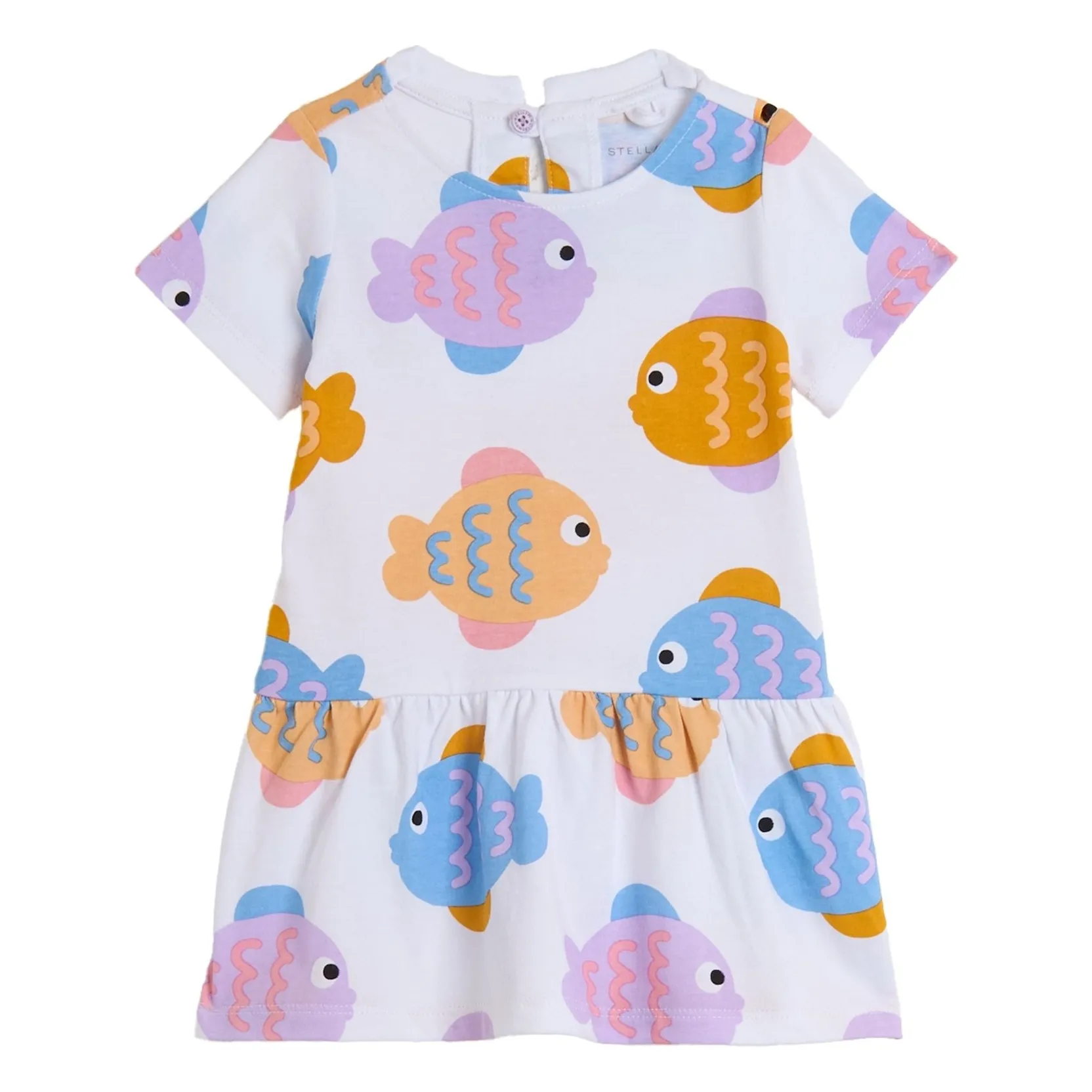 Stella Mccartney Kids White Pisces Dress