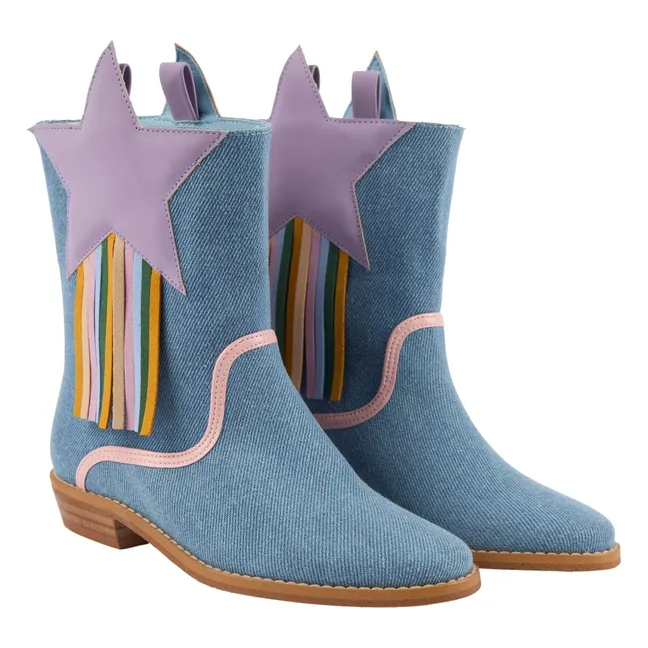 Botas de algodón ecológico Etoile | Azul