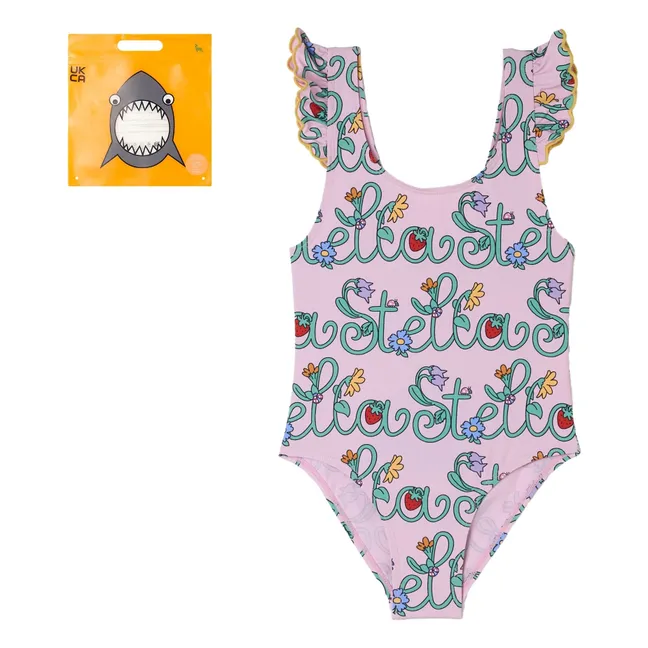 Maillot de Bain Stella Fibres Recyclées | Rose