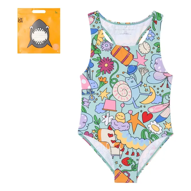 Maillot de Bain Chenille Fibres Recyclées | Vert