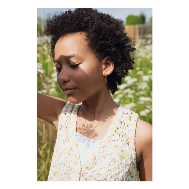 Collar Stone Star | Dorado