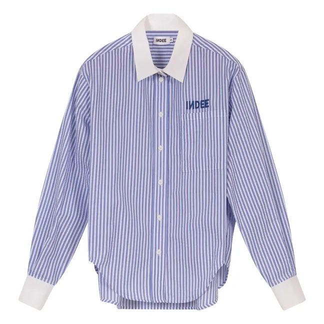 Chemise Vizcaya Rayée | Bleu