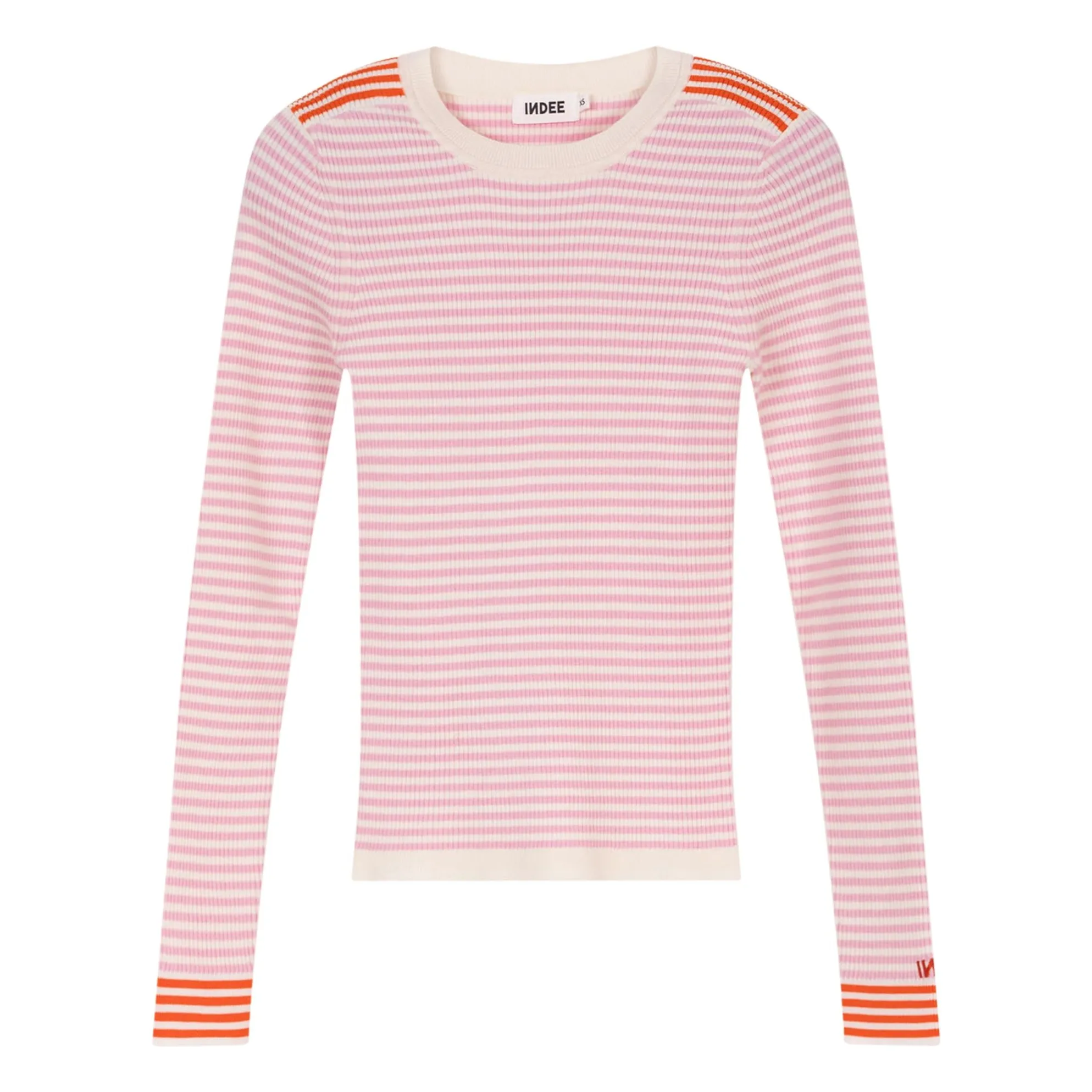 Indee Pink Vesuvio Striped Sweater