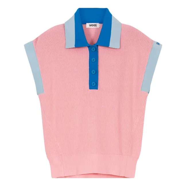 Polo de malla Valor  | Rosa