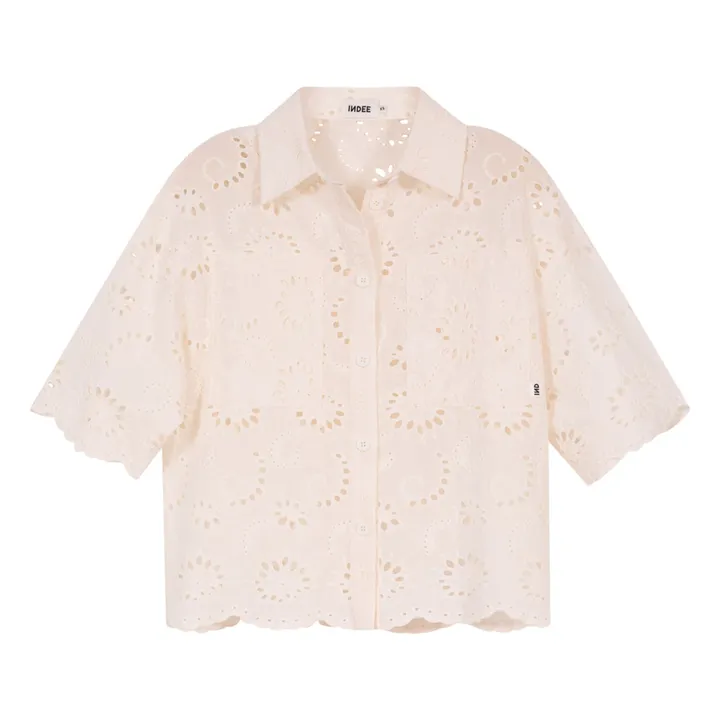 Camisa bordada Valbelle | Blanco- Imagen del producto n°0