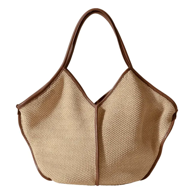 Calella Soft Raffia bag | Beige