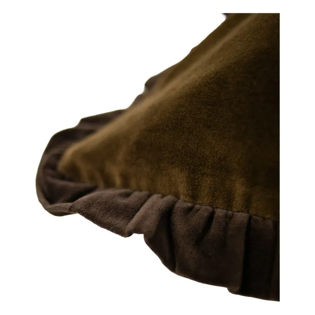 Housse de coussin en velours Doris