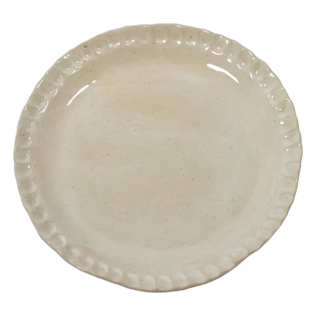 Platos Florence Ø28,5 cm - Lote de 4 | Crema
