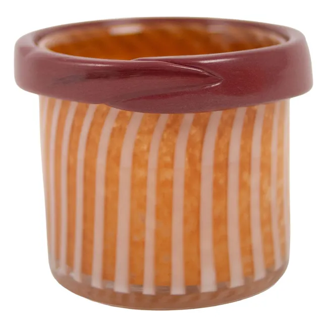 Ray candle jar | Orange