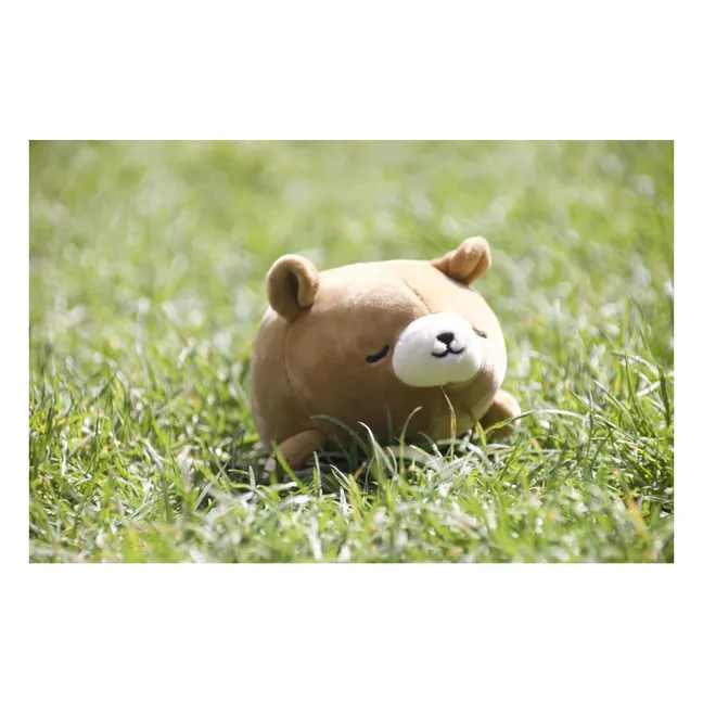 Brown Bear Cookie key ring