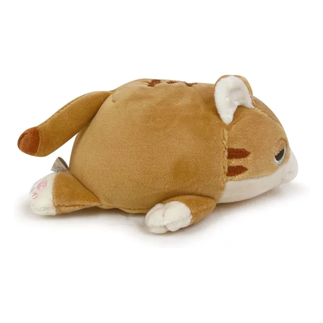 Llavero Mugi, el gato marrón