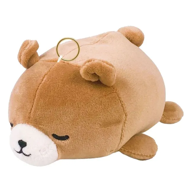 Portachiavi con biscotto dell'orso bruno