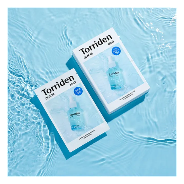 Dive In hyaluronic acid fabric face mask