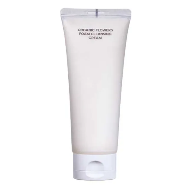Foaming cleansing cream with fermented organic flowers - 150ml