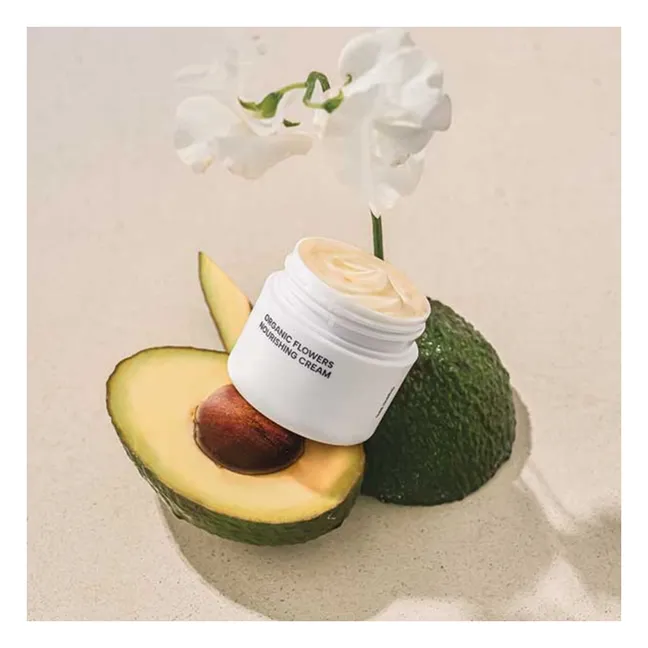 Nourishing cream with fermented organic flowers - 50ml