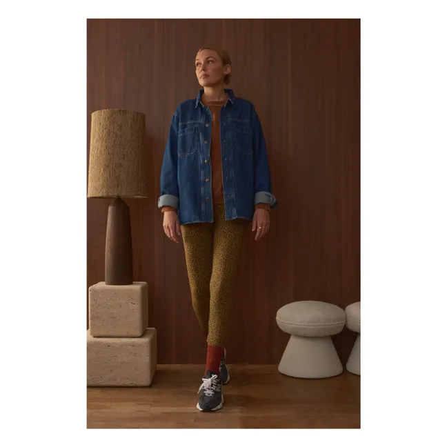 Legging Mika Léopard - Collection Femme | Chocolat