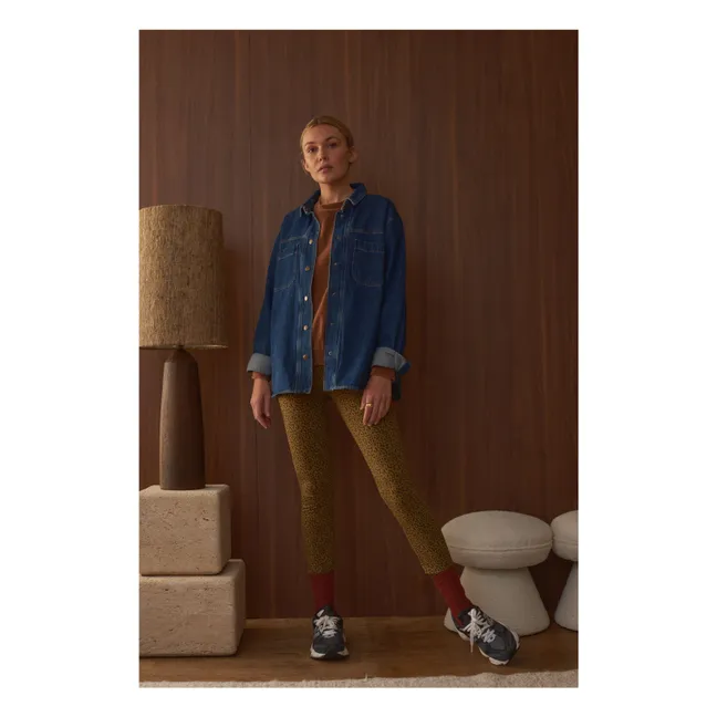 Legging Mika Léopard - Collection Femme | Chocolat