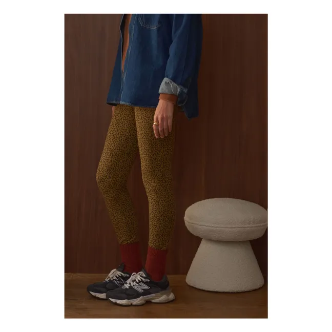 Legging Mika Léopard - Collection Femme | Chocolat
