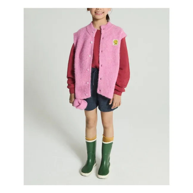 Gilet Sans Manches East Alpaga | Rose