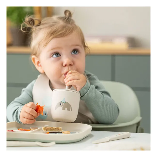 Celebration tumblers with straw - Set of 2 | Sand