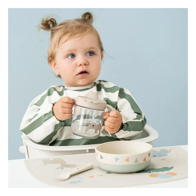 Taza de aprendizaje Tiny Farm tritan | Rosa