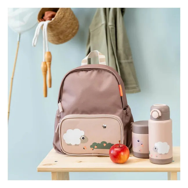 Tiny Farm isothermal water bottle | Pink