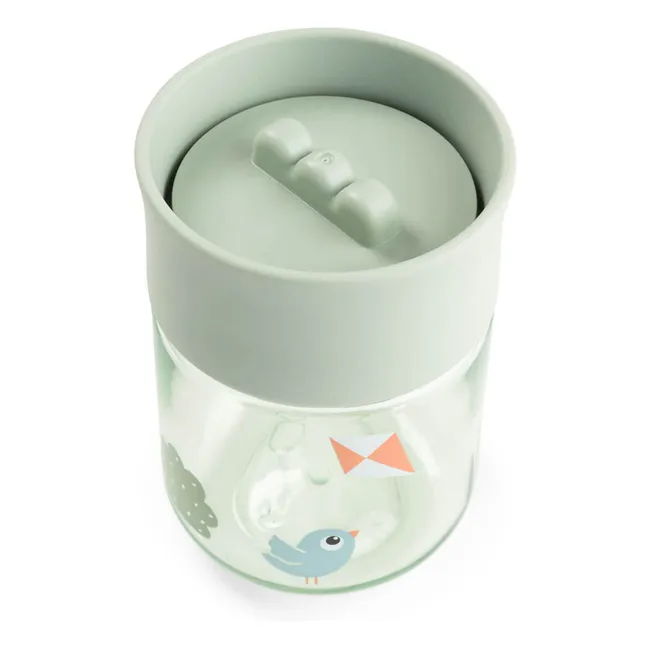 Tasse d'apprentissage 360° en tritan Playground | Vert