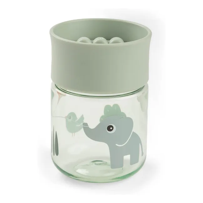 Tasse d'apprentissage 360° en tritan Playground | Vert