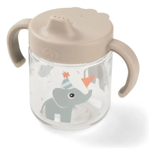 Tasse d'apprentissage en tritan Celebration | Sable